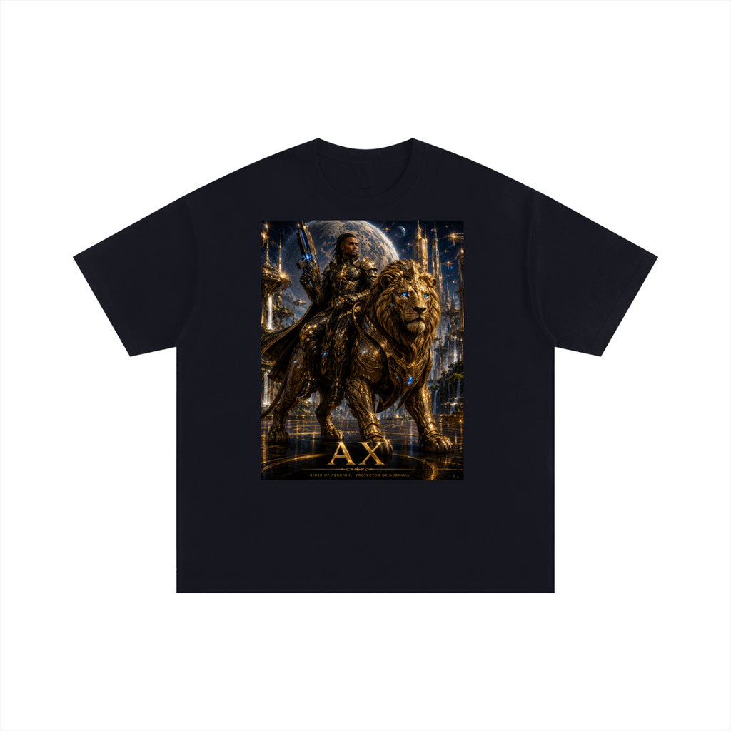 Ax — Warrior of Planet Nuryama | Unisex Oversized T-Shirt