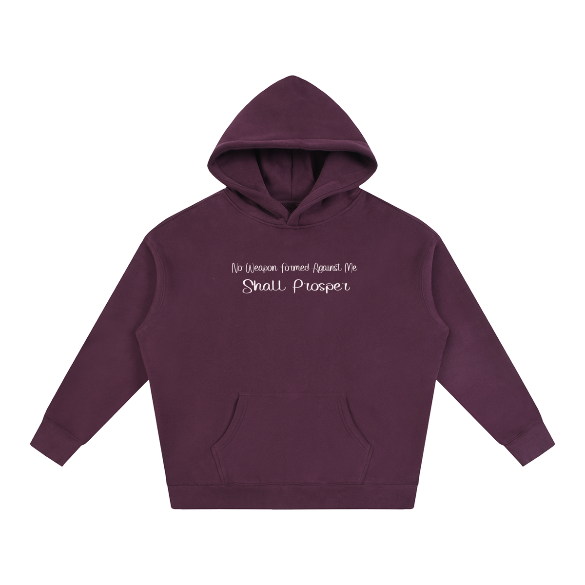 No Weapon Formed Against Me Oversized Hoodie
