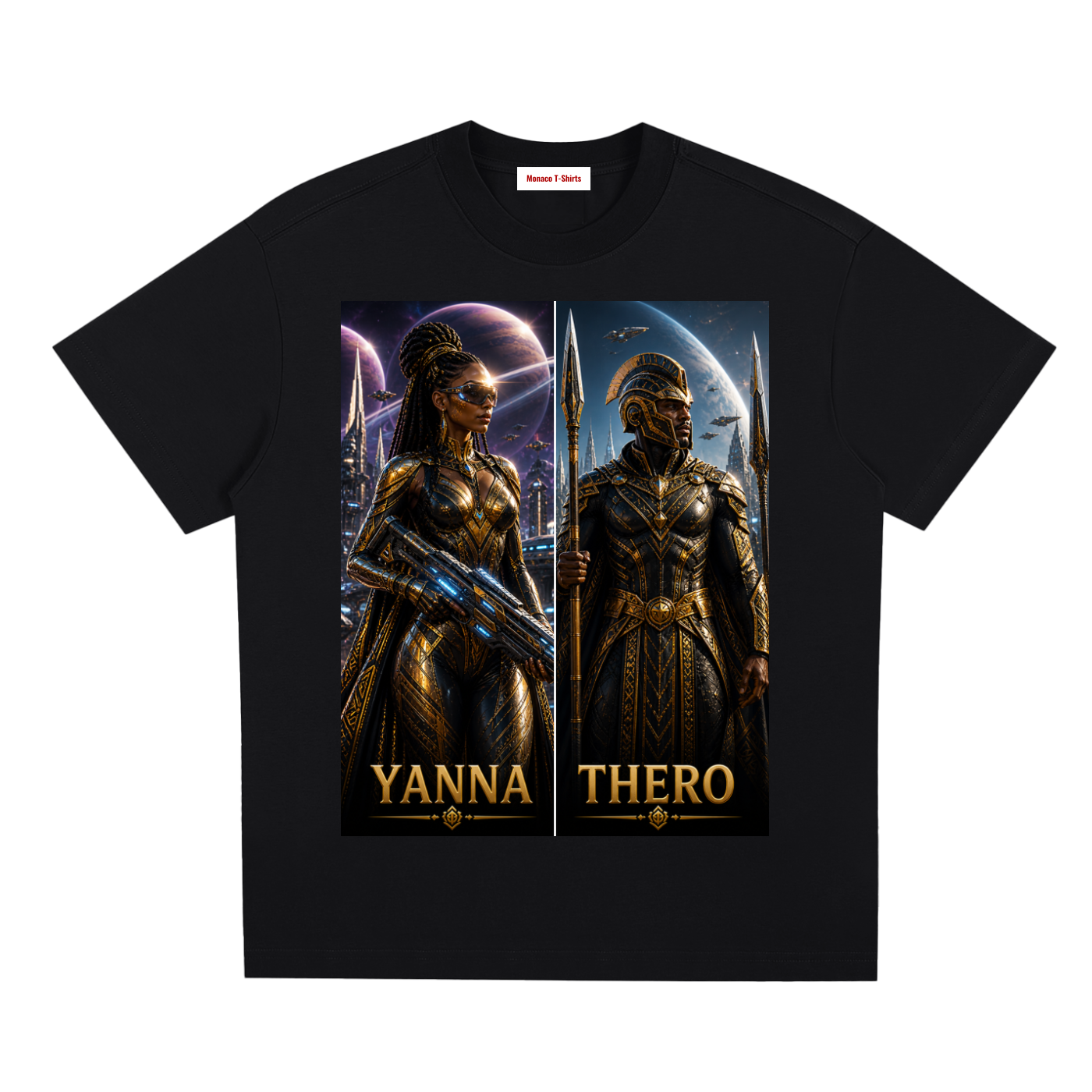 Yanna + Thero Duo | Sorona Quick-Dry Cooling T-Shirt