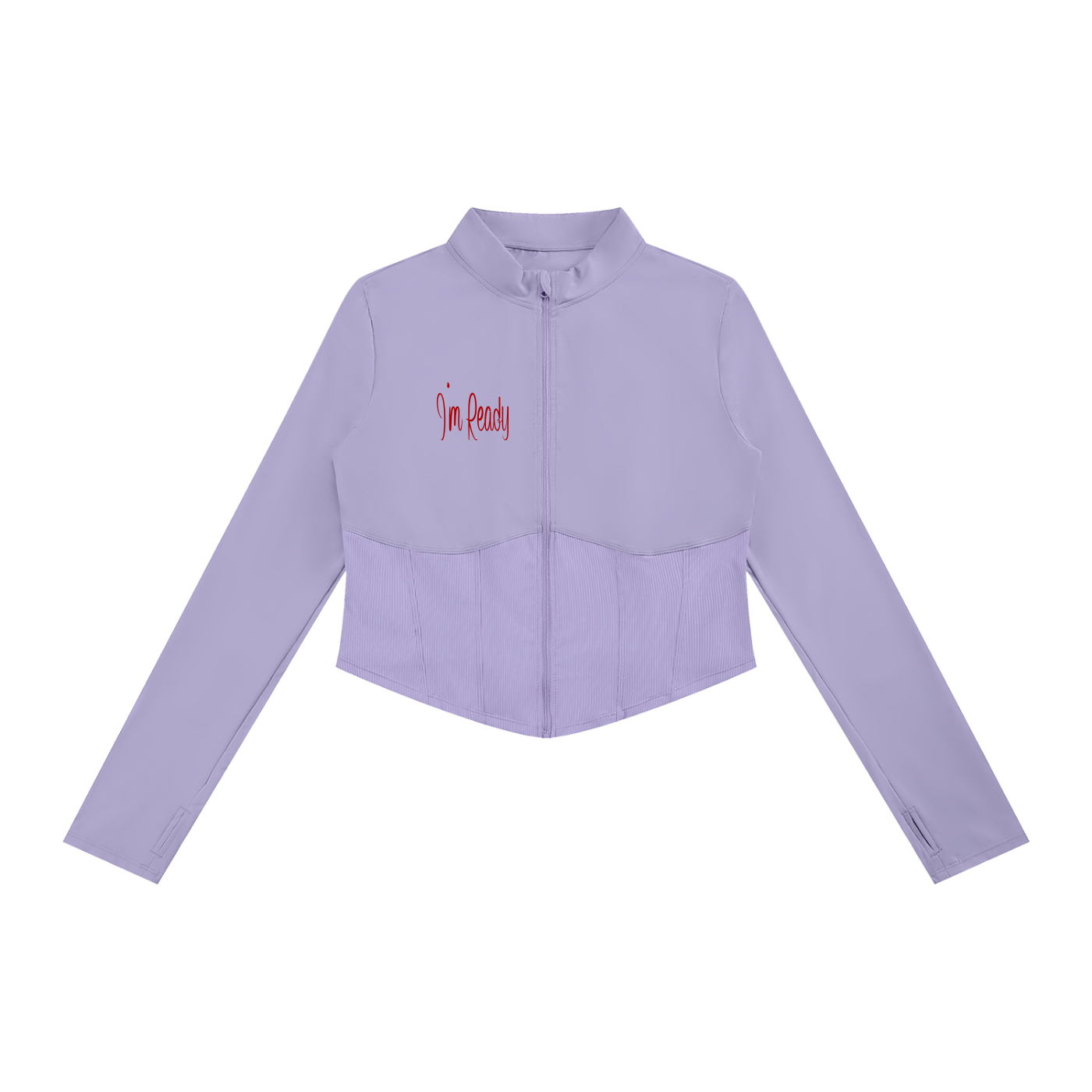 Women's Slim Fit Full-Zip Yoga Jacket