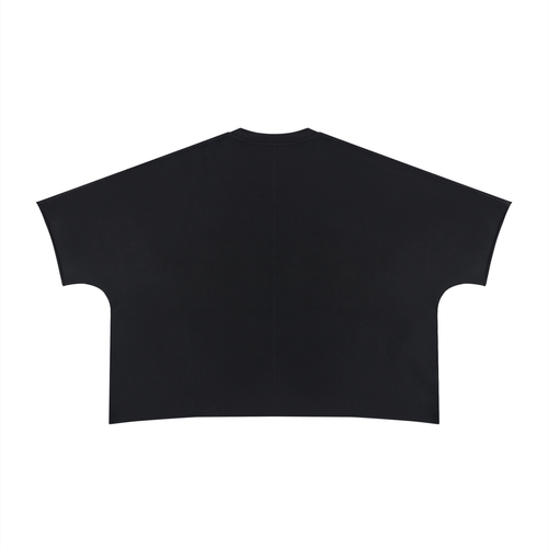 Heavyweight Boxy Raw Edge T-Shirt – Unisex Oversized Streetwear Tee