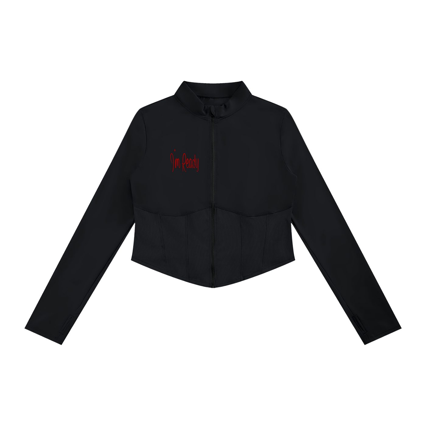 Women's Slim Fit Full-Zip Yoga Jacket