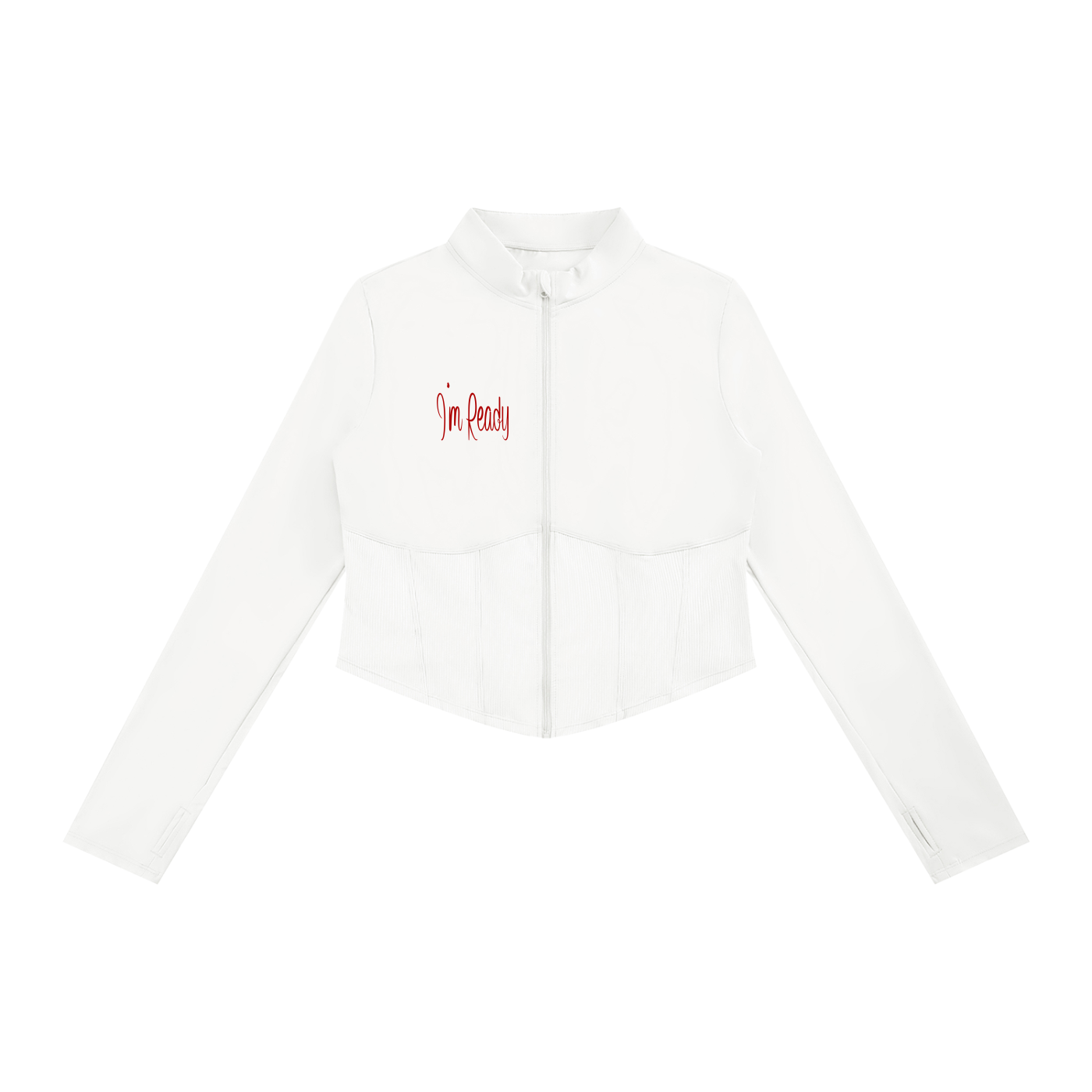 Women's Slim Fit Full-Zip Yoga Jacket