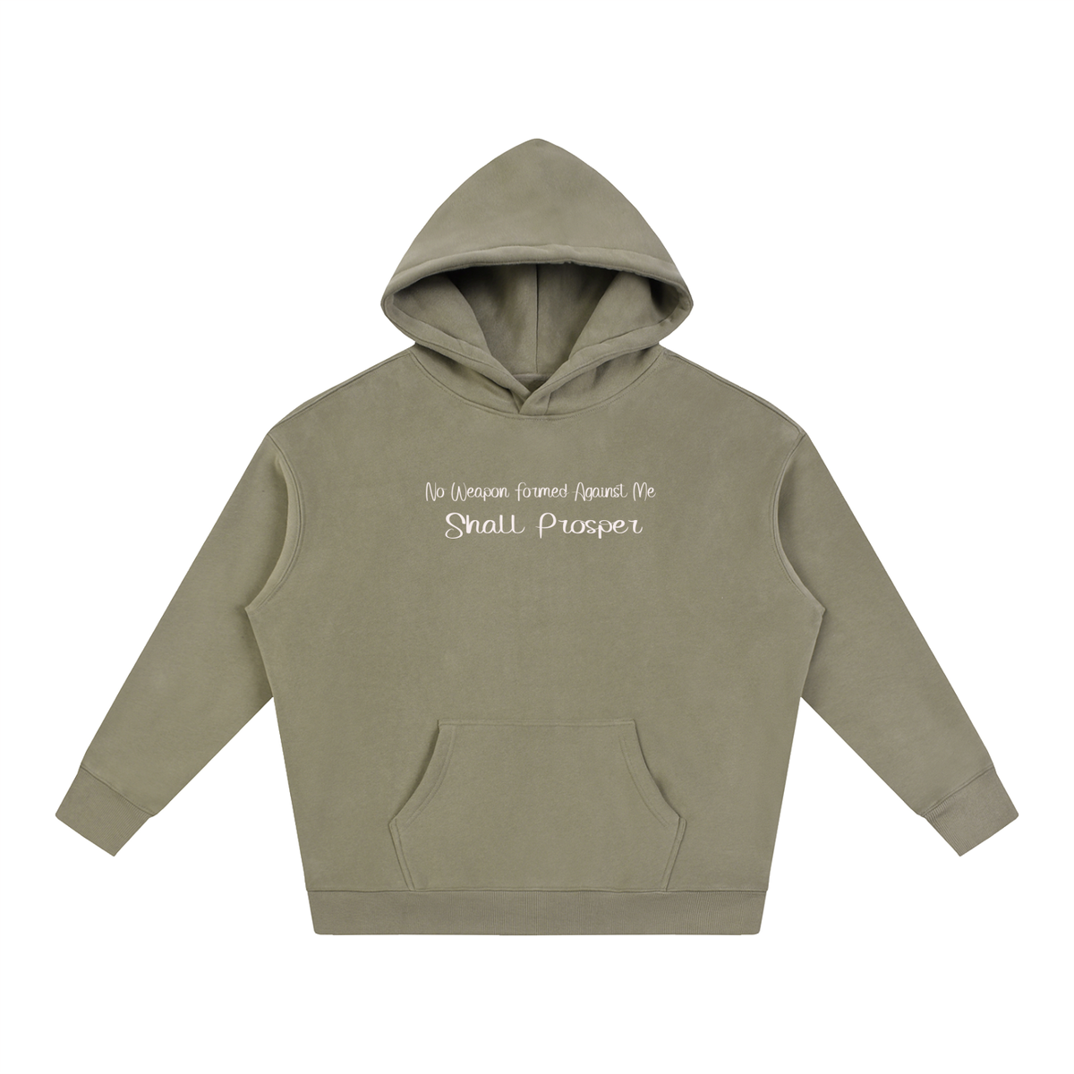No Weapon Formed Against Me Oversized Hoodie
